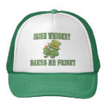 Irish Whiskey Makes Me Frisky Trucker Hat