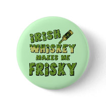Irish Whiskey T-shirts and Gifts Pinback Buttons