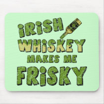 Irish Whiskey T-shirts and Gifts Mouse Pads