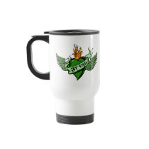 Irish Winged Heart Mug