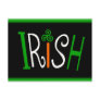 Irish With Triskelion Celtic Symbol And Background Postcards