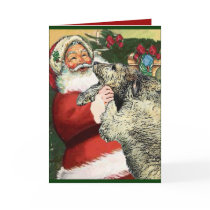 Irish Wolfhound Christmas Gifts Cards