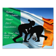 Irish Women Rugby Photo Enlargement