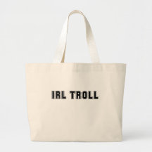 IRL Troll Tote Bags