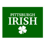 IRLANDAIS de PITTSBURGH fier ! Le jour de St Patri Cartes Postales