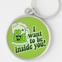 Irlandais drôle de Jour de la Saint Patrick Porte-clefs