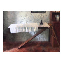 Iron Board and Iron Personalized Announcement