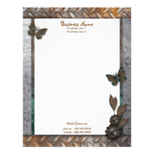 Iron Butterfly Garden Letterhead