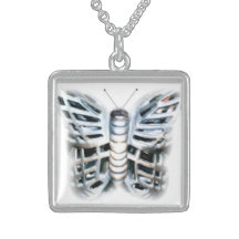 Iron Butterfly Necklaces
