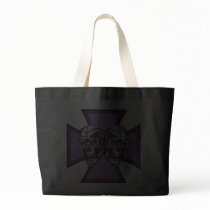 IRON CROSS AND SKULLS CANVAS BAGS