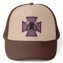 IRON CROSS AND SKULLS HAT