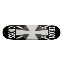 IRON CROSS SKATEBOARD DECK