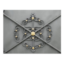 Iron door postal