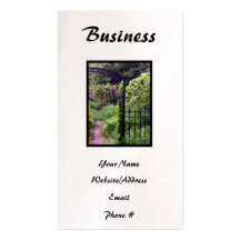 Iron Garden Business Cards
