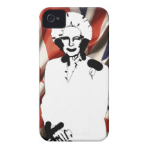 Iron Lady - Margaret Thatcher iPhone 4 Covers