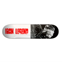 Iron legend custom skate board