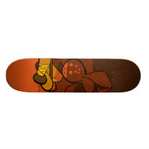 iron shaolin bunny skateboard decks