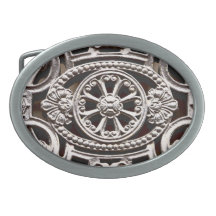 Iron Work Design Belt Buckle