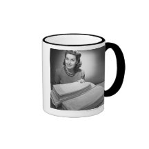 Ironed Linen and Towels Mug