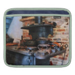 Irons Heating On Stove iPad Sleeves