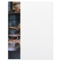Irons Heating on Stove letterhead