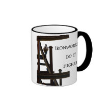 Ironworkers Do It Higher Mug
