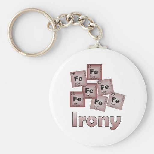 Irony Key Chain