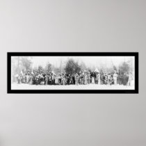 Iroquois Indians Photo 1914 Print