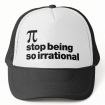 Irrational Pi Trucker Hats