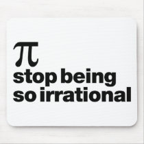 Irrational Pi Mouse Pad