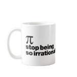 Irrational Pi mugs