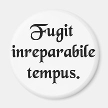 Irretrievable time flies. magnets