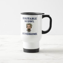 Irritable Scowl Grumpy Old Man Coffee Mug