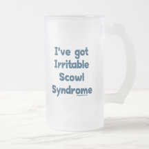 Irritable Scowl Sydrome Coffee Mugs