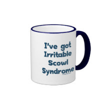 Irritable Scowl Sydrome Mug