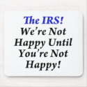 IRS, Tax Humour T-Shirts! mousepads