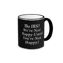 IRS, Tax Humour T-Shirts! mugs