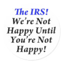 IRS, Tax Humour T-Shirts! stickers