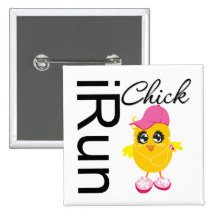 iRun Chick Button