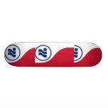Irving, Texas, United States flag Skateboard