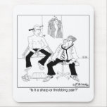 Is It a Sharp or Throbbing Pain? Mouse Pad