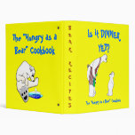Is it Dinner Yet" cookbook 3 Ring Binders