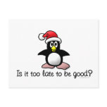 Is It Too Late To Be Good? Postcard