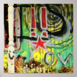 is it too much grafitti? print