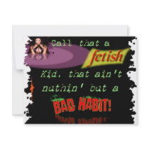 Is that a fetish? personalized announcements