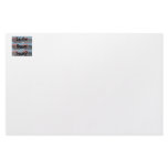 Is the boom down? Flag background Personalized Stationery