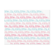 Is this Love Postcard