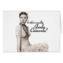 Is This Really Judy Canova? Card