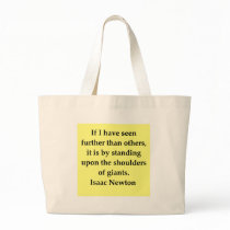 isaac newton quote bags