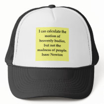 isaac newton quote trucker hats